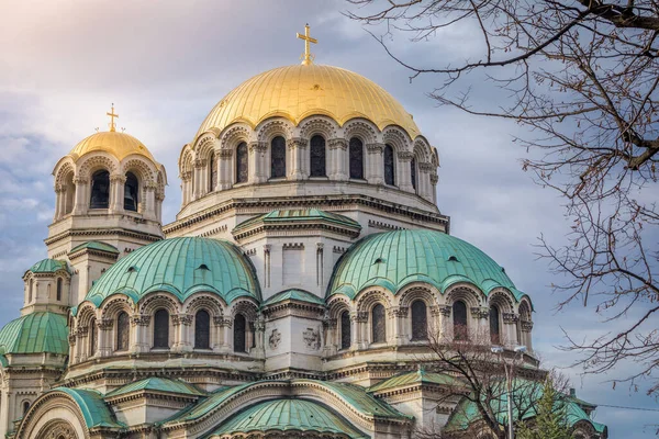 소피아에 알렉산더 대성당의 불가리아 동유럽 — 스톡 사진