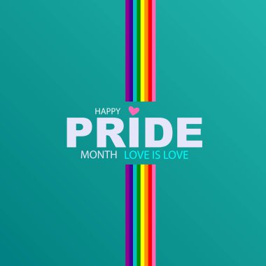 Mutlu Gurur Ayı Aşk Aşk Kutlamasıdır