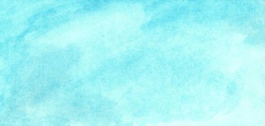 Yumuşak fırça darbeleri ve ince ton değişimleriyle dokulu bir açık mavi suluboya arka plan