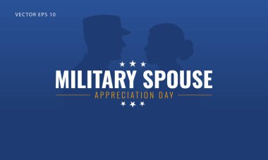 Askeri Aşk Destek Silueti Çift Vektör Sanatı