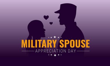 Askeri Eş Takdir Günü Siluet Çift Resimleri