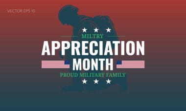 Gururlu Askeri Aile Takdir Tasarımı