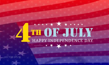 Amerikan Bayrağı ve Yıldızlarıyla Bağımsızlık Gününüz kutlu olsun.