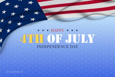 Vatanseverlik Mesajlı Açık Mavi Yıldızlı Arkaplan