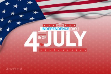 Flag ve Heartline ile Kırmızı Gradyan Arkaplanı