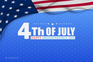 Yıldız örüntüsü Bağımsızlık Günü Kutlama Posteri