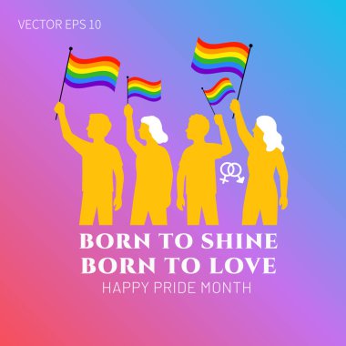 Parlamak ve Sevmek İçin Doğan Mutlu Gurur Ayı Kutlaması