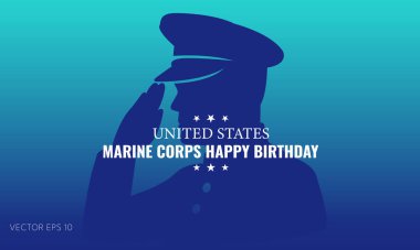 Birleşik Devletler Deniz Piyade Teşkilatı Mutlu Yıllar Sağ Kol Asker