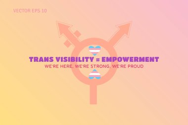 Trans Görünürlük Güçlendirme Posteri Eşittir