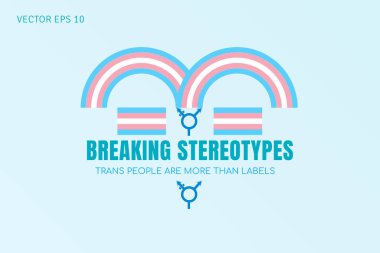 Stereotipleri Kırmak Trans Farkındalık Posteri