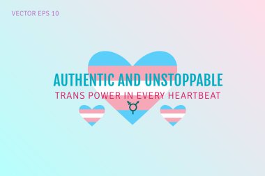 Her Kalp atışında Trans Güç Sembol Posteri