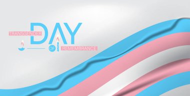 Cinsiyet Değiştiren Anma Günü için Mum Övgü Posteri