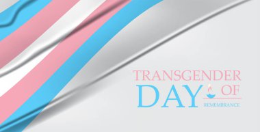 Cinsiyet Değiştiren Anma Günü için Mum Simgesi ve Trans Onur Kurdeleleri