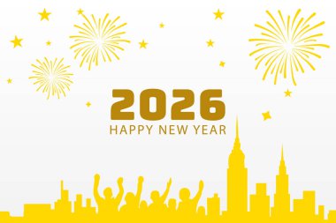 2026 Mutlu Yıllar Sarı Şehir Vibe