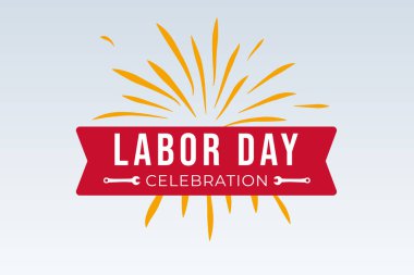 İşçi Bayramı havai fişek tarzı pankart