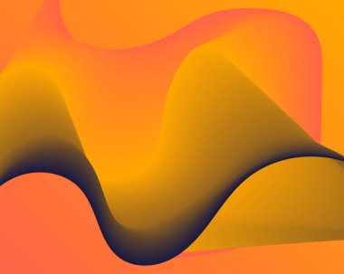 renkli soyut akışkan dalga gradyan arkaplan