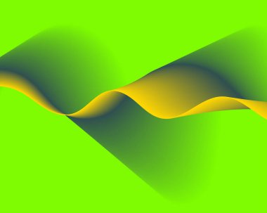 yeşil sarı soyut eğimli pürüzsüz doku arkaplanı