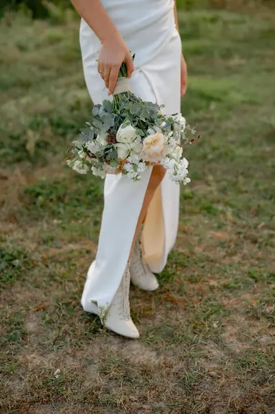 花嫁の花束 ロイヤリティフリーのストック写真