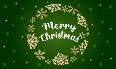 Kar taneleri ve Noel ağacı olan mutlu noel duvar kağıdı arka planı