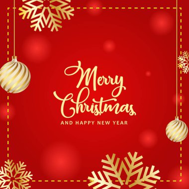 Kar taneleri ve Noel ağacı olan mutlu noel duvar kağıdı arka planı