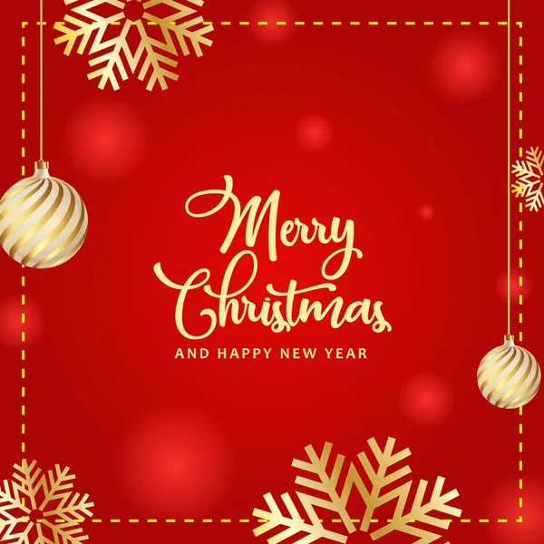 Kar taneleri ve Noel ağacı olan mutlu noel duvar kağıdı arka planı