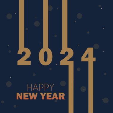 Selam kartı 2024 Mutlu yıllar..