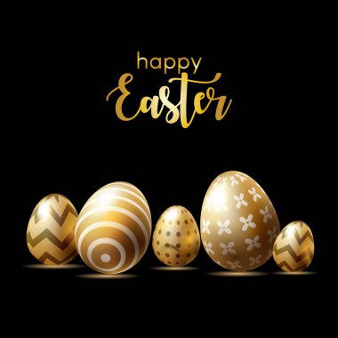 Mutlu Paskalyalar. Tatlı Paskalya Tavşanı Kulağı Arka planı. Mutlu Paskalya Vektörü illüstrasyonları.