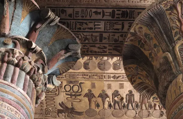 the ancient egyptian temple of Khnum in Esna, Luxor, Egypt