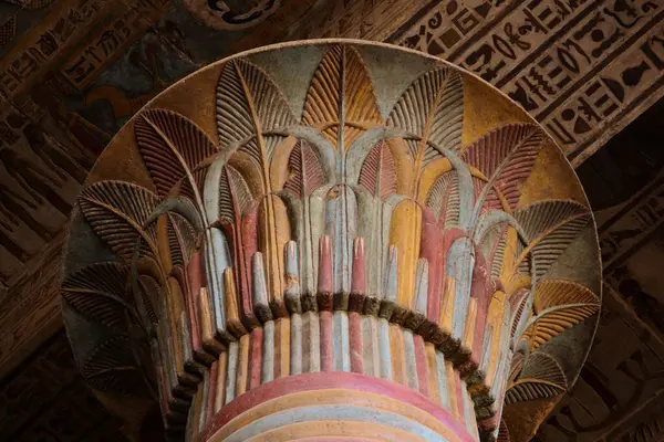 interior of Khnum temple in Esna, Luxor, Egypt