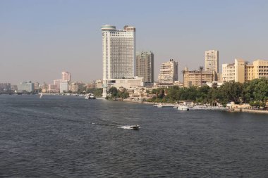 Mısır 'ın başkenti Kahire şehri için Panorama