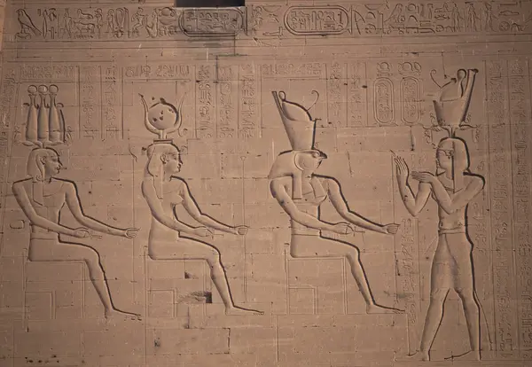 Eski Mısır Horus Tapınağı (Edfu Tapınağı) Aswan, Mısır
