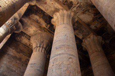 Eski Mısır Horus Tapınağı (Edfu Tapınağı) Aswan, Mısır