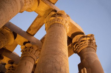 Antik Mısır Kom Ombo Tapınağı Aswan, Mısır