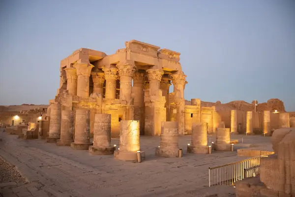 Antik Mısır Kom Ombo Tapınağı Aswan, Mısır