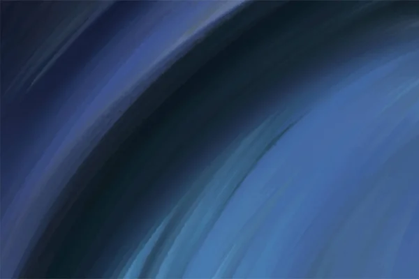 Aquarellhintergrund Blau Und Grautönen Abstraktion Farbspritzer Und Pinselstriche — Stockvektor