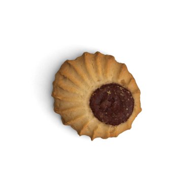 Beyaz arka planda izole edilmiş Pastane Gıda Zevklerini Keşfeden Lezzetli Resimler