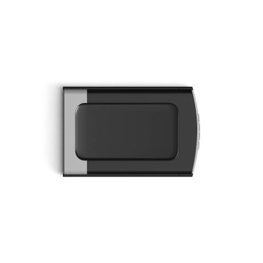 Boş ekranlı tarayıcı, reklamlar için beyaz arkaplanda izole edildi