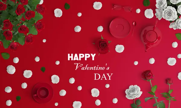 Valentine day wallpaper and love red background photo for graphics