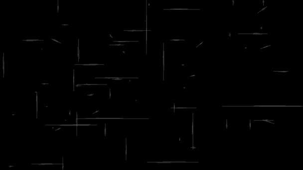 ブラック パターンと抽象的な背景 — ストック動画