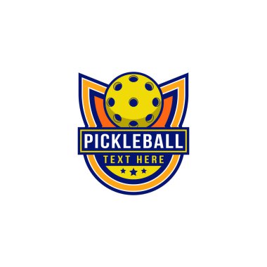 Pickleball rozet logosu tasarımı