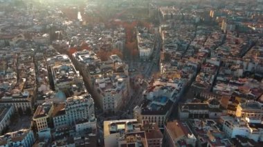 Gündoğumunda Granada Ortaçağ Şehri, Endülüs, İspanya