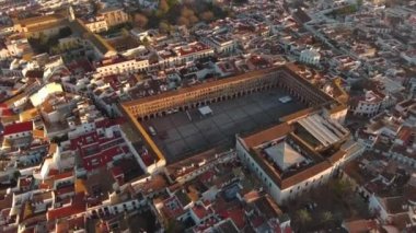 Cordoba Plaza de la Corredera Meydanı, Endülüs, İspanya