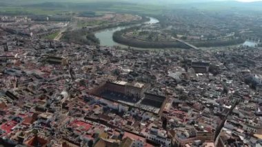 Cordoba Plaza de la Corredera Meydanı, Endülüs, İspanya