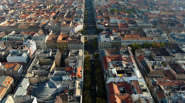 Andrassy Avenue Andrassy Beroemdste Straat Van Boedapest Hongarije — Stockfoto