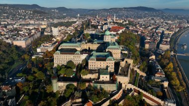 Budapeşte, Macaristan 'ın Havadan Bakış Alanı, Buda Şatosu