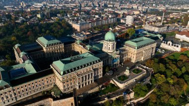Budapeşte, Macaristan 'ın Havadan Bakış Alanı, Buda Şatosu