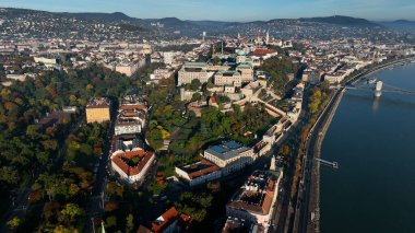 Budapeşte, Macaristan 'ın Havadan Bakış Alanı, Buda Şatosu