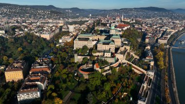 Budapeşte, Macaristan 'ın Havadan Bakış Alanı, Buda Şatosu
