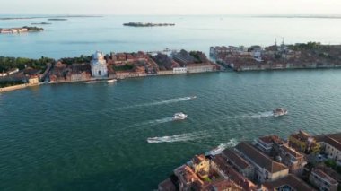 Venedik şehri, Giudecca ve Chiesa del Santissimo Redentore, İtalya