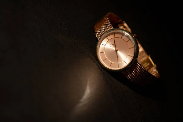 Estados Unidos Nueva York 2023 Calvin Klein Marca Lujo Reloj —  Fotos de Stock